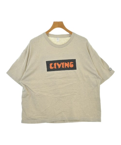 ENDS and MEANS(エンズアンドミーンズ)Tシャツ・カットソー ベージュ サイズ:L/2200643850125