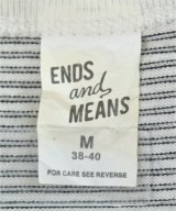 ENDS and MEANS（エンズアンドミーンズ）Tシャツ・カットソー 白 サイズ:M メンズ/2200652793215