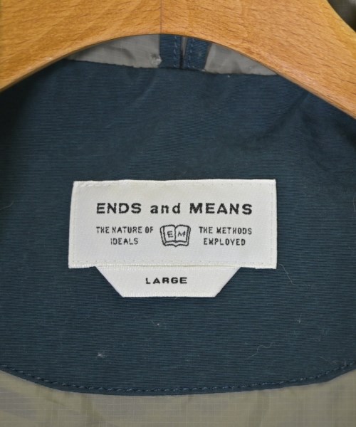 ENDS and MEANS（エンズアンドミーンズ）マウンテンパーカー 紺 サイズ:L メンズ/2200705447058
