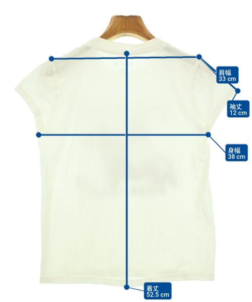 John Galt BY BRANDY MELVILLE（ジョンギャルトバイブランディーメイヴィル）Tシャツ・カットソー 白 サイズ:-(M位) レディース/2200706870497