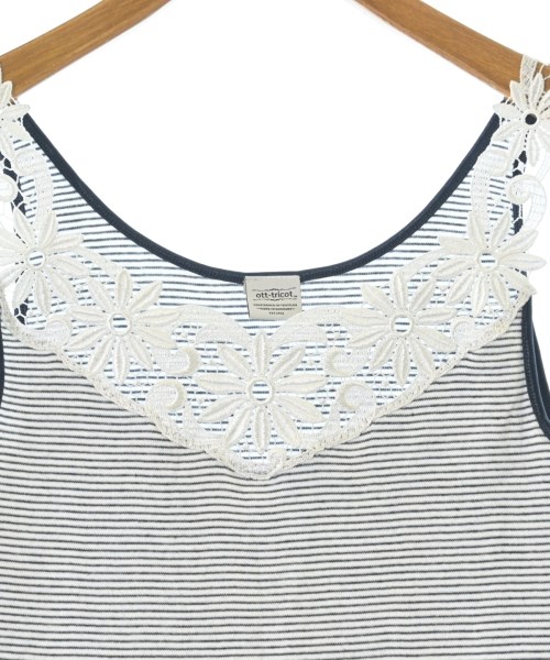 ott-tricot （オット・トリコット）ノースリーブ 紺 サイズ:-(M位) レディース/2200668900119