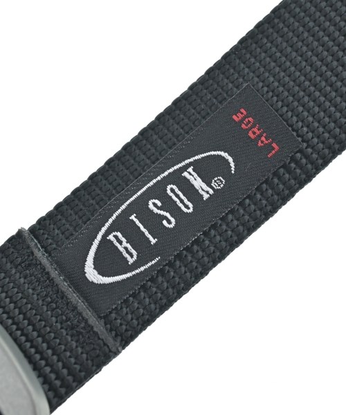 Bison（バイソン）ベルト 黒 サイズ:- メンズ/2200663678150