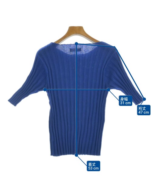 fredy couleur（フレディクルール）ニット・セーター 青 サイズ:38(M位) レディース/2200668586023