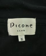 PICONE CLUB（ピッコーネクラブ）ポロシャツ 黒 サイズ:2(M位) レディース/2200640120221