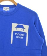 PICONE CLUB（ピッコーネクラブ）ニット・セーター 青 サイズ:46(M位) メンズ/2200654460108