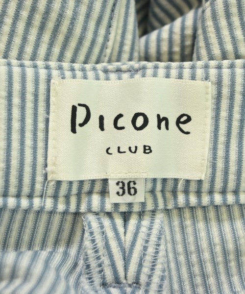 PICONE CLUB（ピッコーネクラブ）スラックス 青 サイズ:36(S位) レディース/2200703025104