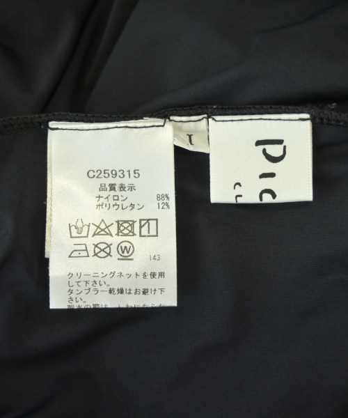PICONE CLUB（ピッコーネクラブ）Tシャツ・カットソー 黒 サイズ:1(S位) レディース/2200703025142