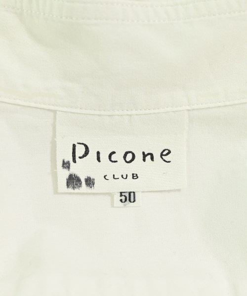 PICONE CLUB（ピッコーネクラブ）カジュアルシャツ 白 サイズ:50(XL位) メンズ/2200704865082