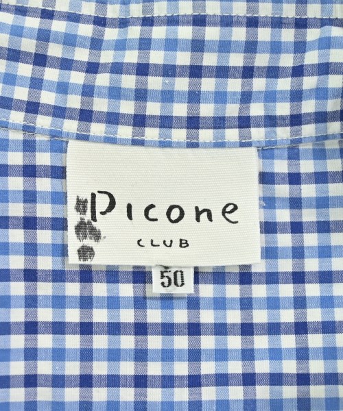 PICONE CLUB（ピッコーネクラブ）カジュアルシャツ 青 サイズ:50(XL位) メンズ/2200704865099