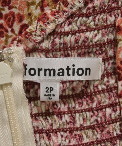 REFORMATION（リフォーメーション）ワンピース 赤 サイズ:-(XS位) レディース/2200623753118