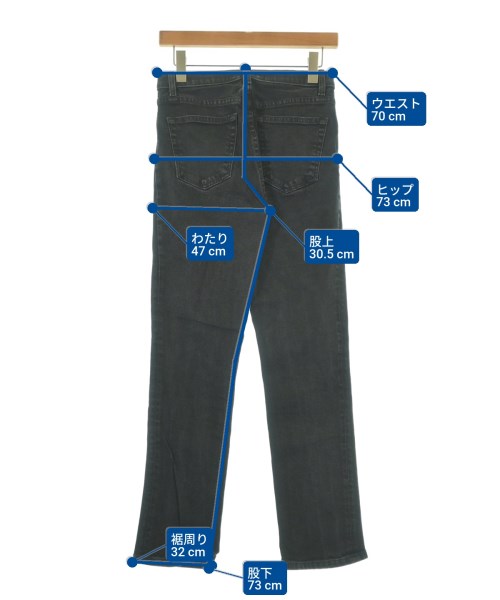 REFORMATION（リフォーメーション）デニムパンツ 黒 サイズ:28(L位) レディース/2200649530052