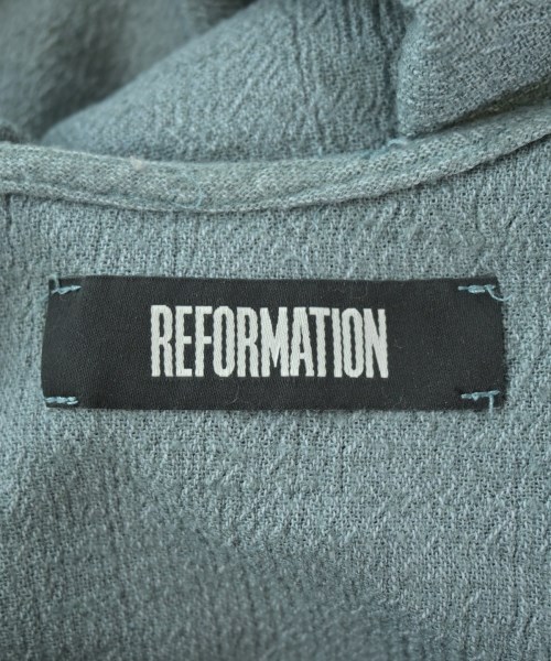 REFORMATION（リフォーメーション）ブラウス 青 サイズ:F レディース/2200649530076