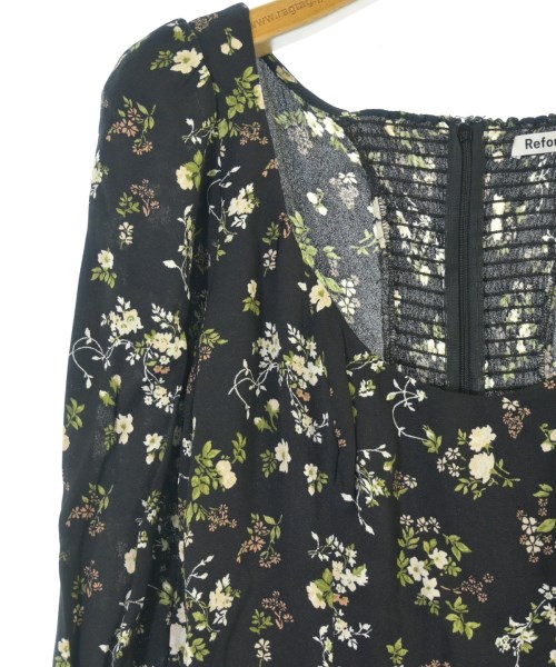 REFORMATION（リフォーメーション）ワンピース 黒 サイズ:8(L位) レディース/2200651360128