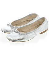 E.PORSELLI（ポルセリ）バレエシューズ/オペラシューズ シルバー サイズ:-(23.5cm位) レディース/2200706694116