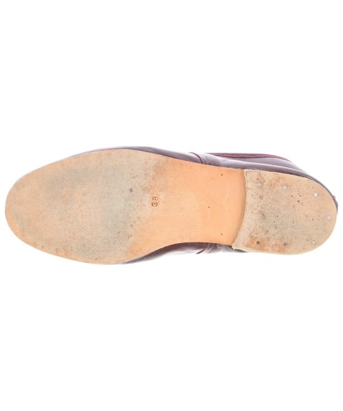 E.PORSELLI（ポルセリ）バレエシューズ/オペラシューズ 赤 サイズ:EU38(24.5cm位) レディース/2200667901216