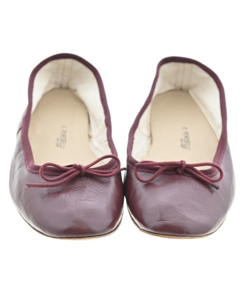 E.PORSELLI（ポルセリ）バレエシューズ/オペラシューズ 赤 サイズ:EU38(24.5cm位) レディース/2200667901216