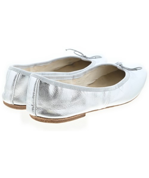 E.PORSELLI（ポルセリ）バレエシューズ/オペラシューズ シルバー サイズ:40(25.5cm位) レディース/2200671451011