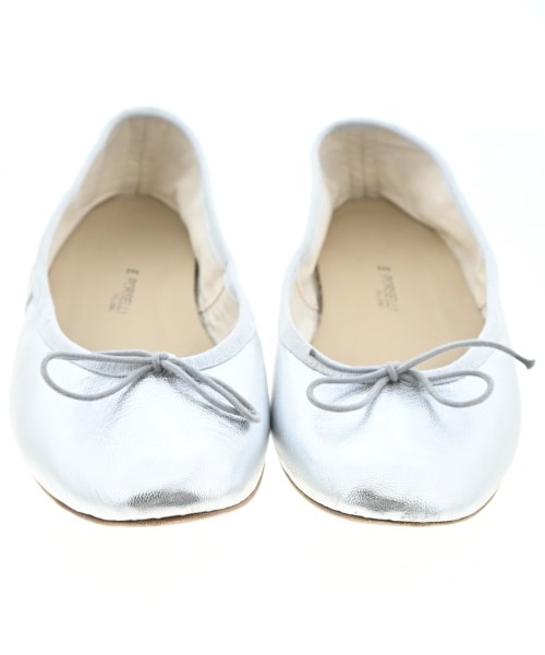 E.PORSELLI（ポルセリ）バレエシューズ/オペラシューズ シルバー サイズ:40(25.5cm位) レディース/2200671451011