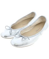 E.PORSELLI（ポルセリ）バレエシューズ/オペラシューズ シルバー サイズ:40(25.5cm位) レディース/2200671451011
