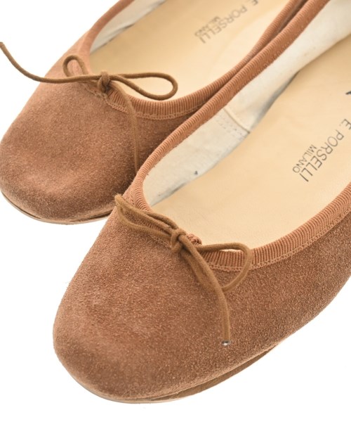 E.PORSELLI（ポルセリ）バレエシューズ/オペラシューズ 茶 サイズ:-(22.5cm位) レディース/2200687727070