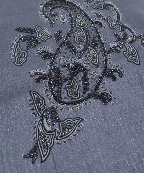 TARA BLANCA（ターラブランカ）ストール グレー サイズ:- レディース/2200640498085