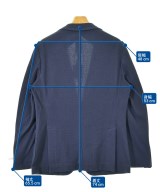 PAOLONI（パオローニ）ジャケット 紺 サイズ:50(XL位) メンズ/2200699474078