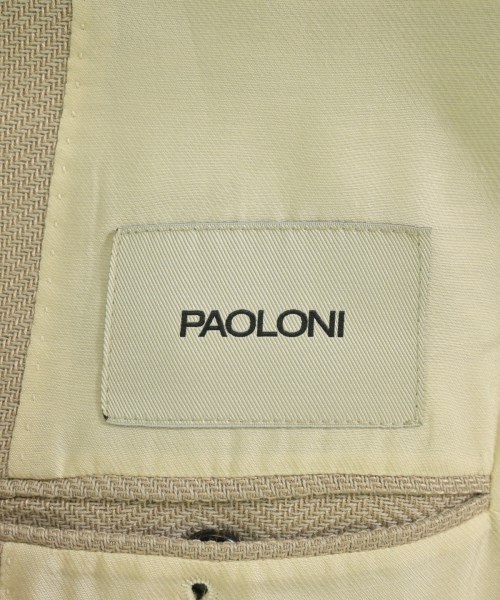 PAOLONI（パオローニ）カジュアルジャケット ベージュ サイズ:50(L位) メンズ/2200699474207