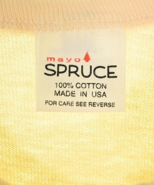 mayo spruce（メイヨースプルース）Tシャツ・カットソー 白 サイズ:S メンズ/2200681611207