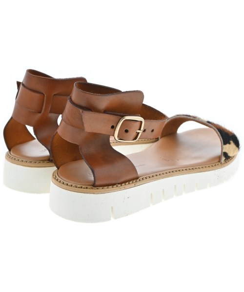 MAURO de BARI（マウロデバーリ）サンダル 茶 サイズ:EU38(24.5cm位) レディース/2200643434158