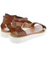 MAURO de BARI（マウロデバーリ）サンダル 茶 サイズ:EU38(24.5cm位) レディース/2200643434158