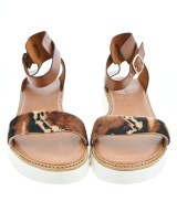 MAURO de BARI（マウロデバーリ）サンダル 茶 サイズ:EU38(24.5cm位) レディース/2200643434158