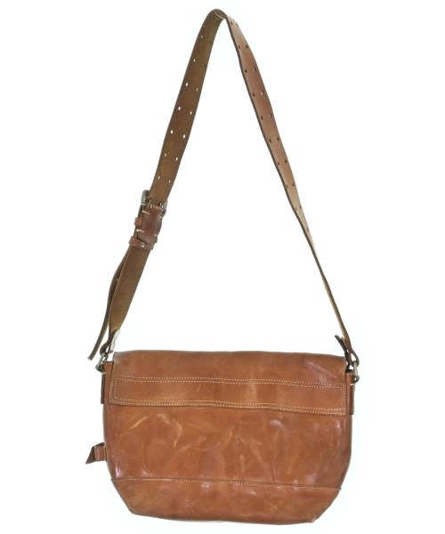 H 1203 MANO FECE（マノフェス）ショルダーバッグ 茶 サイズ:- メンズ/2200611625021