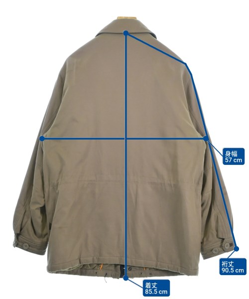 DOCKERS（ドッカーズ）ステンカラーコート 茶 サイズ:M メンズ/2200622689012