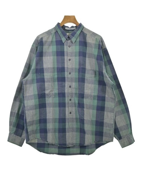 DOCKERS(ドッカーズ)カジュアルシャツ 紺 サイズ:XL/2200680513076