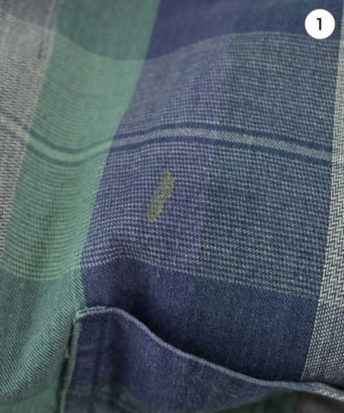 DOCKERS（ドッカーズ）カジュアルシャツ 紺 サイズ:XL メンズ/2200680513076