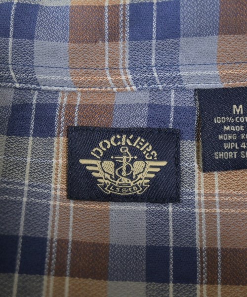 DOCKERS（ドッカーズ）カジュアルシャツ 青 サイズ:M メンズ/2200652670028