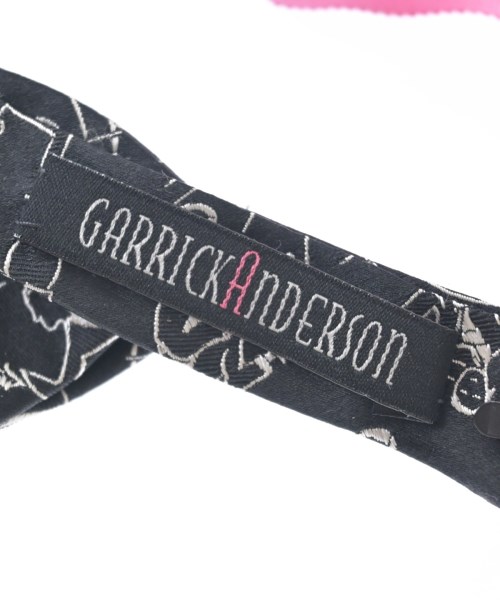 GARRICK ANDERSON（ギャリックアンダーソン）ネクタイ 黒 サイズ:- メンズ/2200704687455