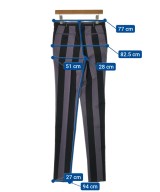 LITTLEBIG（リトルビッグ）スラックス 紫 サイズ:44(S位) メンズ/2200459526245