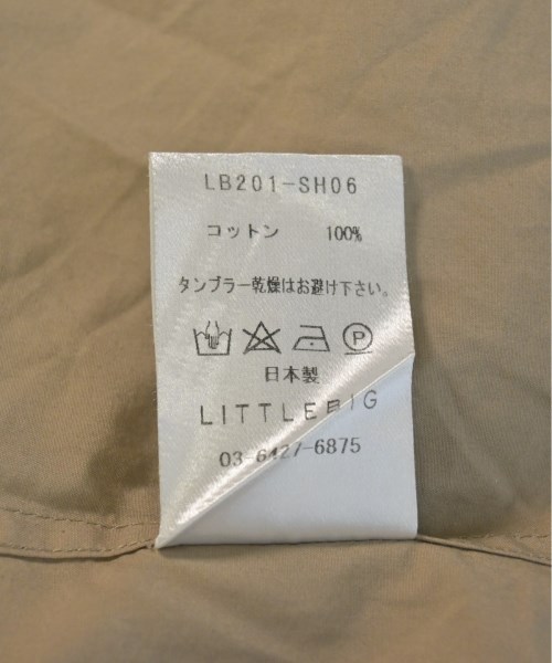 LITTLEBIG（リトルビッグ）カジュアルシャツ ベージュ サイズ:2(M位) メンズ/2200476363052