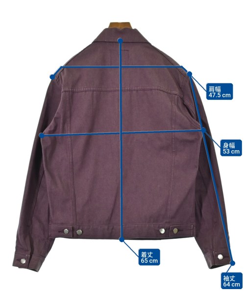 LITTLEBIG（リトルビッグ）デニムジャケット 紫 サイズ:46(M位) メンズ/2200625402014