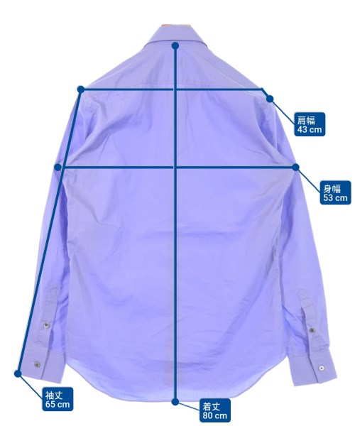 LITTLEBIG（リトルビッグ）カジュアルシャツ 紫 サイズ:46(M位) メンズ/2200627164057