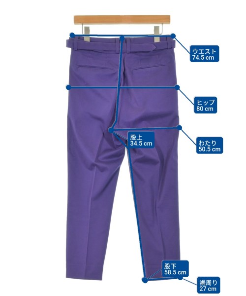 LITTLEBIG（リトルビッグ）スラックス 紫 サイズ:1(S位) メンズ/2200670414086