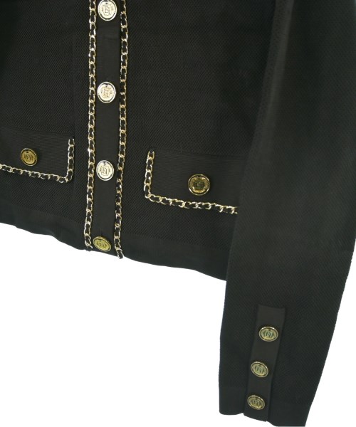 ELISABETTA FRANCHI（エリザベッタフランキ）カーディガン 黒 サイズ:40(M位) レディース/2200642450012