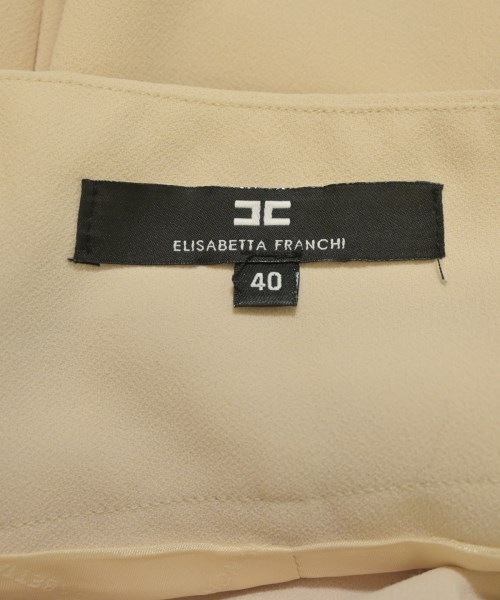 ELISABETTA FRANCHI（エリザベッタフランキ）ひざ丈スカート ベージュ サイズ:40(M位) レディース/2200626615017