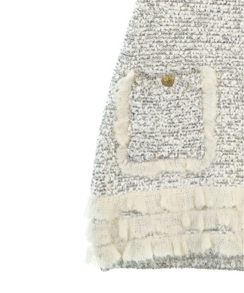 ELISABETTA FRANCHI（エリザベッタフランキ）ワンピース 白 サイズ:38(S位) レディース/2200673157072