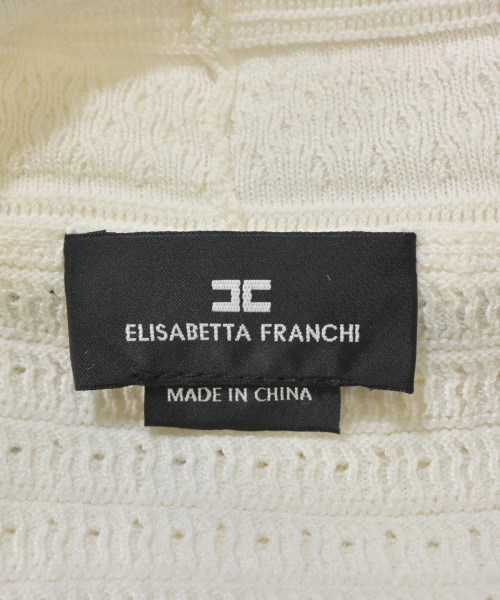 ELISABETTA FRANCHI（エリザベッタフランキ）ワンピース 白 サイズ:38(S位) レディース/2200680538062