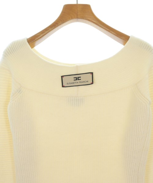 ELISABETTA FRANCHI（エリザベッタフランキ）ニット・セーター 白 サイズ:-(XS位) レディース/2200710381132