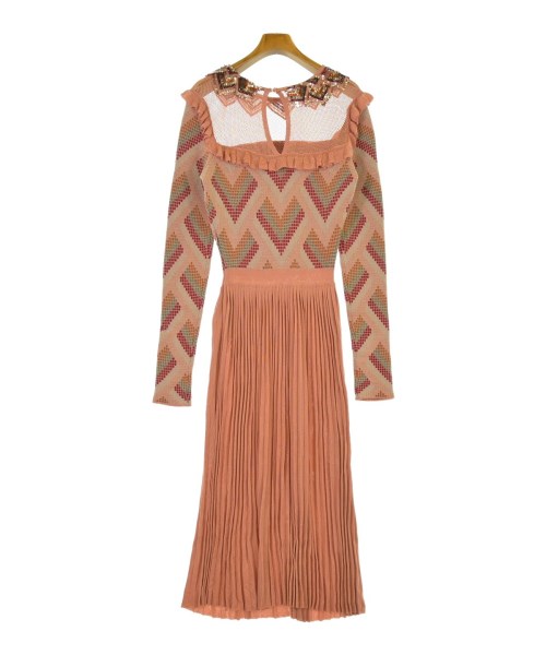 ELISABETTA FRANCHI（エリザベッタフランキ）ワンピース ピンク サイズ:40(M位) レディース/2200647375020