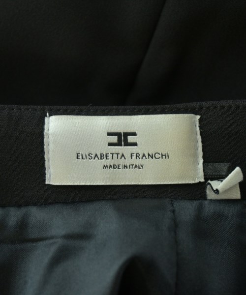 ELISABETTA FRANCHI（エリザベッタフランキ）ひざ丈スカート 黒 サイズ:38(S位) レディース/2200702277030