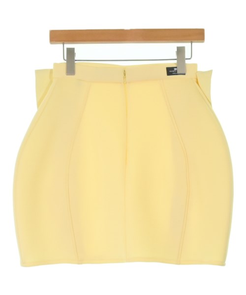 ELISABETTA FRANCHI（エリザベッタフランキ）ミニスカート 黄 サイズ:40(M位) レディース/2200667137189